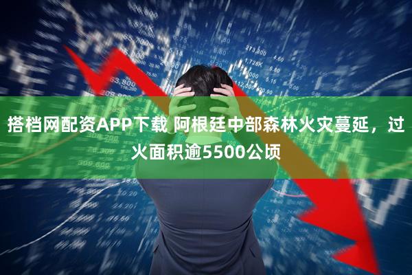 搭档网配资APP下载 阿根廷中部森林火灾蔓延，过火面积逾5500公顷
